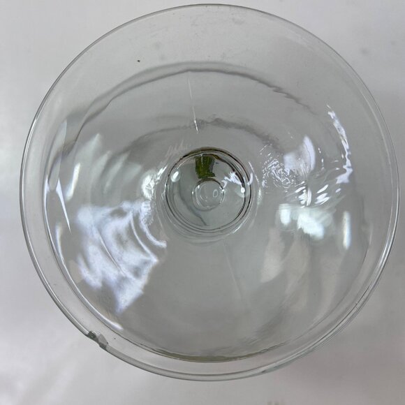 Vintage Christmas Tree Glass Jar With Lid By Sabin - Angel Topper Teddy Bear Tra - Picture 7 of 9